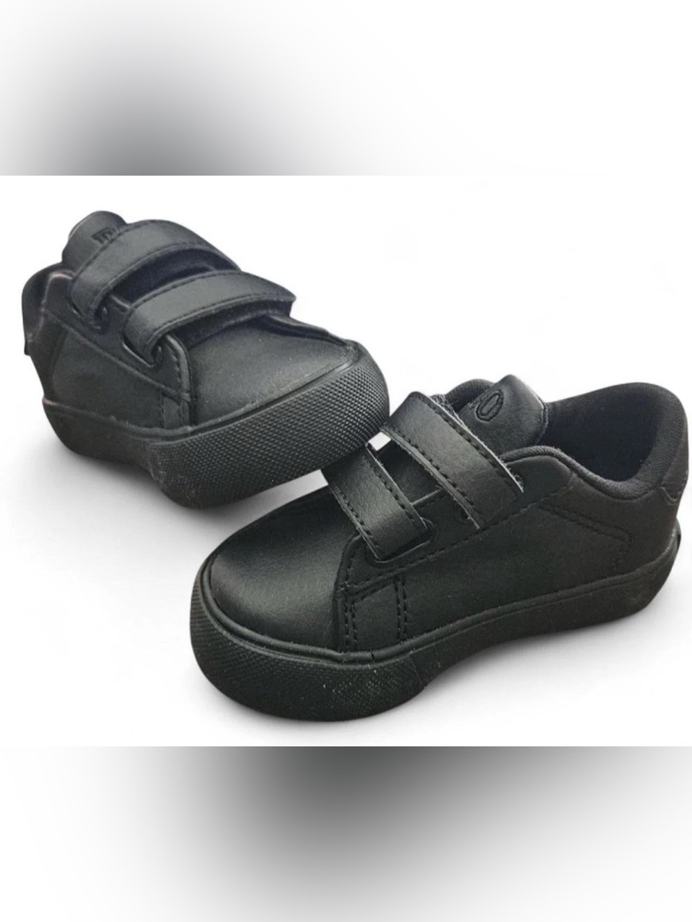 Polo Ralph Lauren Triple Eastern EZ Sneaker Kids Black Velcro Sneakers